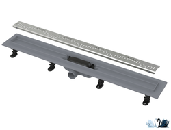 Лоток для душа AlcaPlast APZ8-750 Simple желоб в комплекте с решеткой купить в магазине Marysя