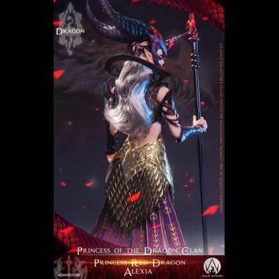 Принцесса-дракон Алексия (красная) - Коллекционная ФИГУРКА 1/6 scale Dragon Princess - Red Dragon Alexia (WS019B) - WAR STORY