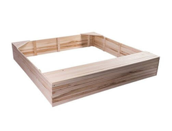 песочница фото, песочница с ящикам для игрушек фото, детская песочница фото, песочница Томск фото,