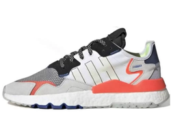 Кроссовки Adidas Nite Jogger Solar White Orange