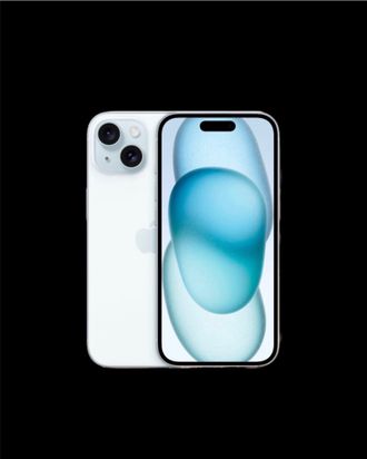 iPhone 15 256гб (голубой) Официальный