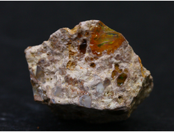 Опал благородный в породе, Эфиопия (16*13*10 мм, 2,2 г) №12933