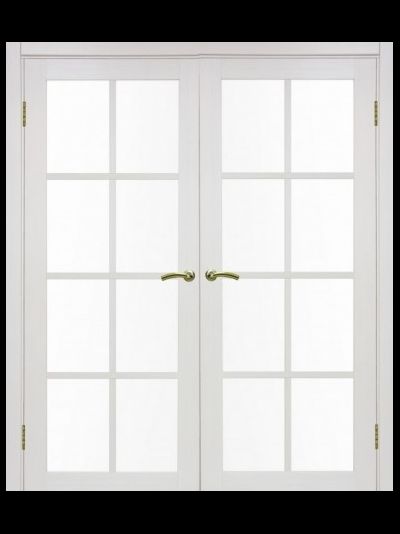 OPTIMA PORTE/ TURIN 541. ПОЛОТНО ОСТЕКЛЕННОЕ+ПОЛОТНО ОСТЕКЛЕННОЕ. МАТИРОВАННОЕ СТЕКЛО САТИН