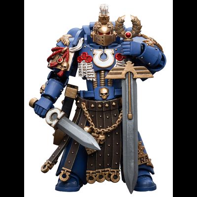 Чемпион Почетной Стражи Ультрамаринов (Warhammer 40k) - КОЛЛЕКЦИОННАЯ ФИГУРКА 1/18 Ultramarines Honour Guard Chapter Champion (JT6526) - JOYTOY