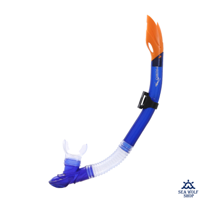 Трубка для дайвинга Primo с клапаном, синяя