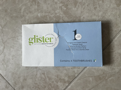 [Уценка - поврежденная упаковка] Glister™ Универсальные зубные щетки для взрослых (средняя жесткость щетины)