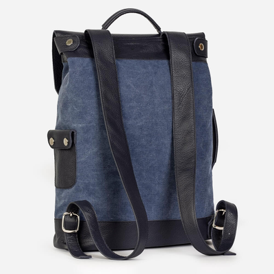 Рюкзак Kokosina Большой Синий Морской