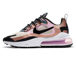 женские кроссовки Nike Air Max Womens 270 React 'Metallic Bronze' CT1833-100 на официальном сайте