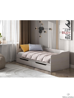 КР 1 Кровать Ясень Анкор Светлый (без основания)