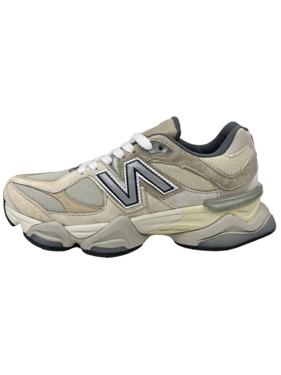New Balance 9060 Cream Brown Grey женские