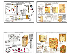 Плакаты ПРОФТЕХ "Приборы автоматического контроля" (19 пл, винил, 70х100)