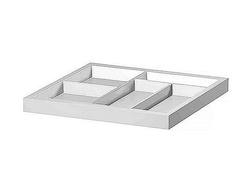 Лоток пластиковый AR-LOT4 белый в любой выдвижной ящик для столиков AR