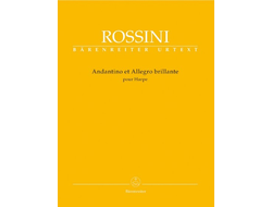 Rossini, Gioacchino Andantino et Allegro brillante für Harfe