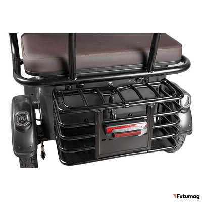 Электротрицикл Rutrike Gelbert Bos 48V/60V 800Вт черный