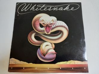 Whitesnake - Trouble (LP, Album, RE) UK