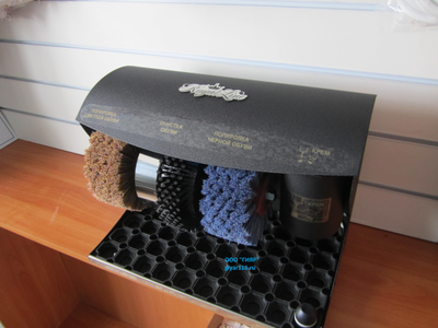 Черный шелк Машинка для чистки обуви Эко Полирол Эко Лайн