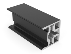 QB Профиль с пазом под LED-ленту  ЛДСП 16мм, Чёрный матовый,L=....  QB0814.VP540.BKSPC.CJ  ARISTO *