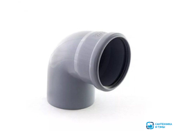 Отвод для внутренней канализации  110х90° МультиМир