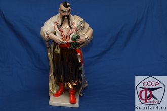 Тарас Бульба большой (ПЗХК) (традиционная роспись) высота 49 см