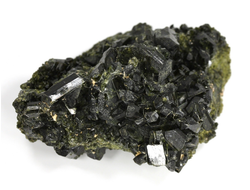 Эпидот, сросток кристаллов, Перу (66*47*29 мм, 97 г) №35869