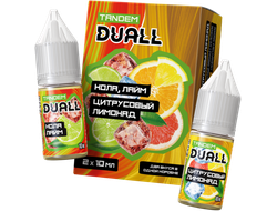 DUALL TANDEM SALT (STRONG) 30ml - КОЛА / ЛАЙМ & ЦИТРУСОВЫЙ ЛИМОНАД