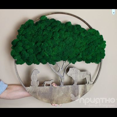 ЖИВАЯ ЭКО-КАРТИНА 1019