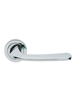 Дверные ручки Morelli Luxury SAND CRO Цвет - Полированный хром