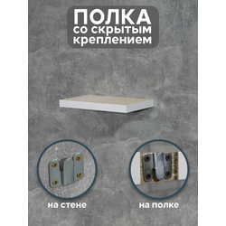 (ПУП0600) Полка настенная "Flin" со скрытым креплением (в ассортименте)