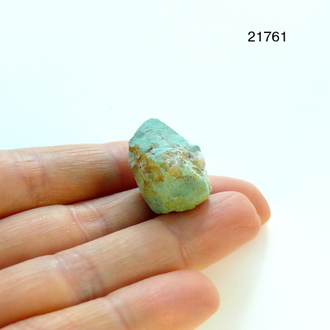 Бирюза натуральная (необработанная) Казахстан арт.21761: 5,2г - 23*17*13мм