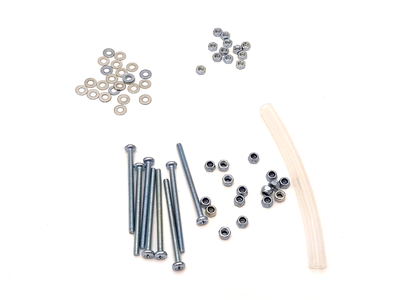 Шпильки для установки линз в фары (шпильки, гайки, шайбы, трубка) Тип 2