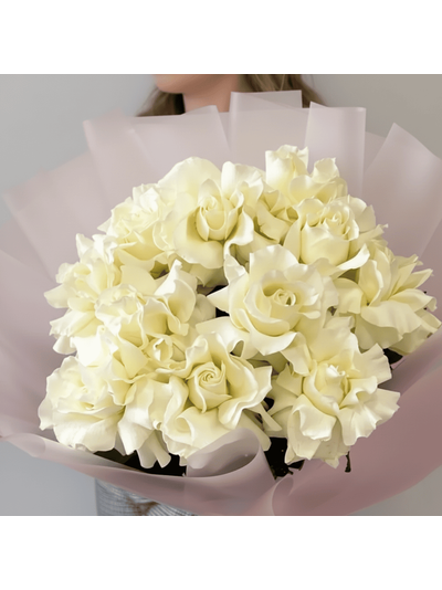 13 французских роз (цвет на выбор)