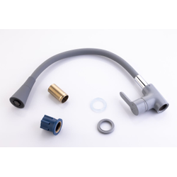 Смеситель Sanday 568804-09 серый излив №66