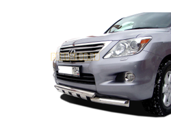 Защита переднего бампера (G) d76 для Lexus LX 570 (2013-2015)
