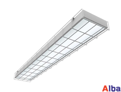 Светильник Лайн с решеткой для спортзала 45 Вт