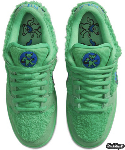 Grateful Dead Nike SB Dunk Low Green Bear (40-45)