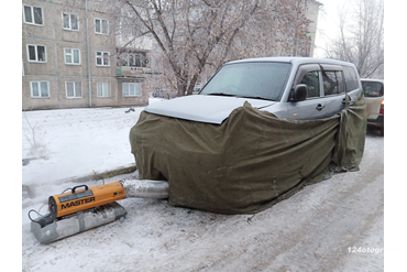 Отогрев Mitsubishi Pajero, Октябрьский район, ул Карбышева