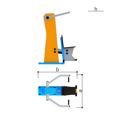 Уличный тренажер Romana 208.11.10