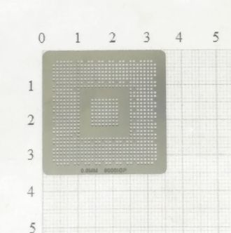Трафарет BGA для реболлинга чипов компьютера ATI 9000 IGP 0,6мм
