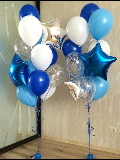 Сет воздушных шаров на выписку &quot;Айс&quot;