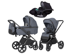 Коляска 3в1 Carrello Ultimo Cool Grey Chrome 2025 (Verona)