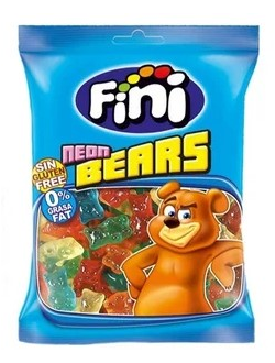 Жев. мармелад Fini "Мишки неоновые" 100гр х 12 шт