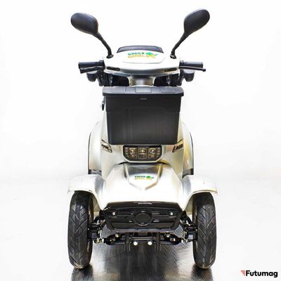 Трайк GreenCamel Пони 4K (48V 500W 36 км/ч) серебристый