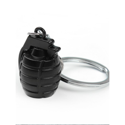 Брелок «ГРАНАТА», металл ЧЁРНЫЙ