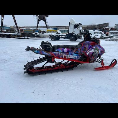Наклейки на снегоход SKI DOO summit T3 2013 2014 2015 JOKER #3047-T3