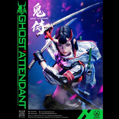 ПРЕДЗАКАЗ - Девушка-киборг - Коллекционная ФИГУРКА 1/6 scale Ghost Attendant (GS-001) - POP COSTUME  ?ЦЕНА: 26900 РУБ.?