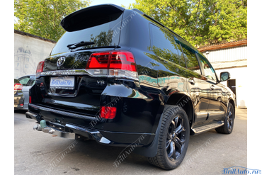 Рестайлинг Land Cruiser 200 из 2012 в 2021 TRD (фары Lexus)