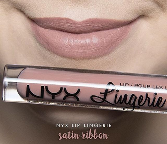 Жидкая матовая помада NYX Lip Lingerie 07 Satin Ribbon