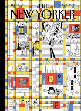 The New Yorker Magazine 31 January 2022 в Москве, Иностранные журналы о культуре, Intpressshop