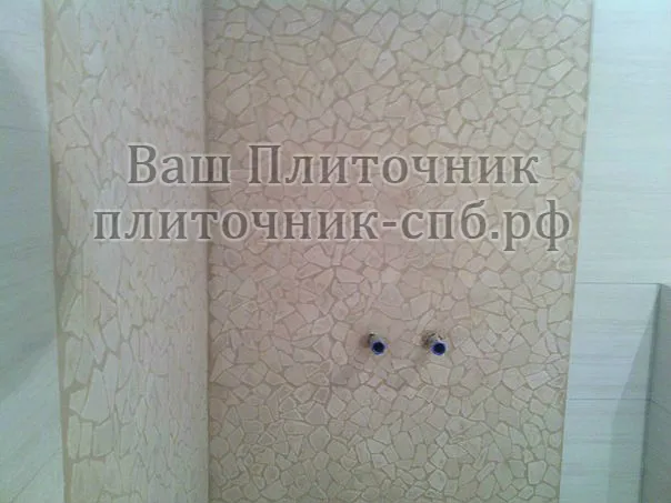 Коттеджный поселок под Парголово. Укладка гальки.