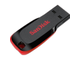 Флеш-память SanDisk Cruzer Blade, 64Gb, USB 2.0, красный, SDCZ50-064G-B35
